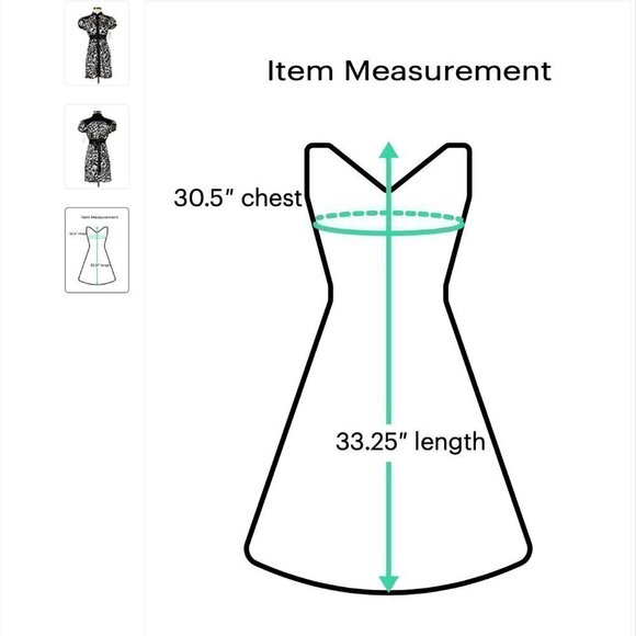 Nwt Guess Jeans Romantic, Feminine Floral Button Up Dress Size 1 Black White - Picture 3 of 3